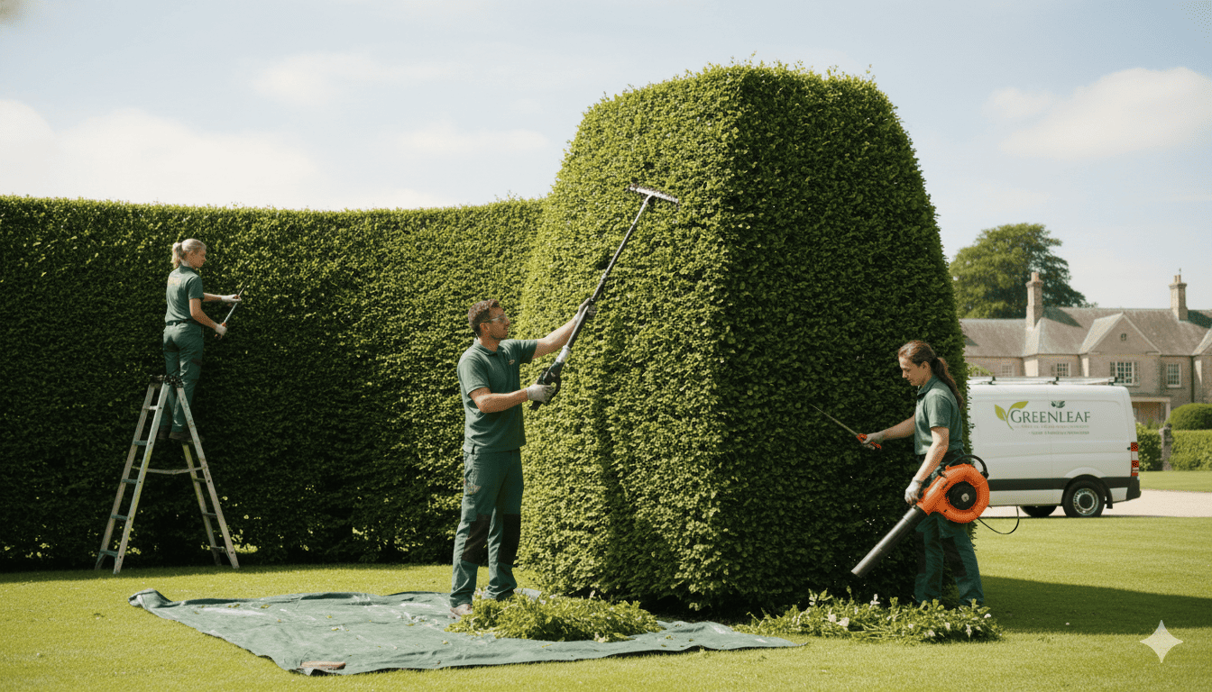 Hedge maintenance and shaping